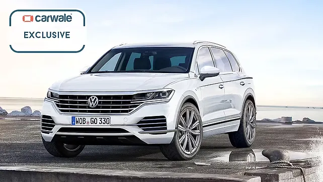 Next generation Volkswagen Touraeg spied undisguised Next generation Volkswagen Touraeg spied undisguised