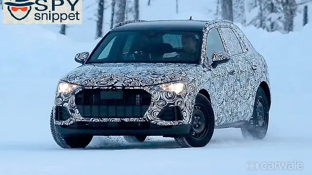 All-new Audi Q3 spied again All-new Audi Q3 spied again