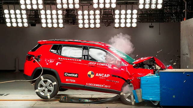 India-made Jeep Compass scores 5-stars in ANCAP
