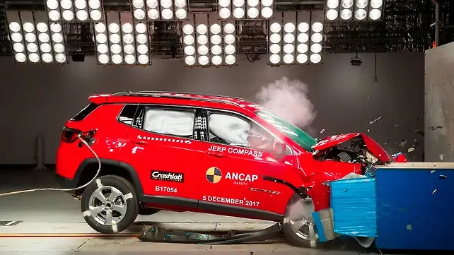 India-made Jeep Compass scores 5-stars in ANCAP India-made Jeep Compass scores 5-stars in ANCAP