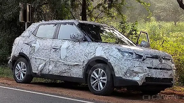 Ssangyong Tivoli spotted testing in India Ssangyong Tivoli spotted testing in India