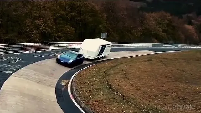 Porsche breaks towing record at the Nurburgring Porsche breaks towing record at the Nurburgring