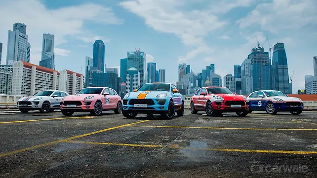 Porsche dons iconic racing liveries on five Macans Porsche dons iconic racing liveries on five Macans