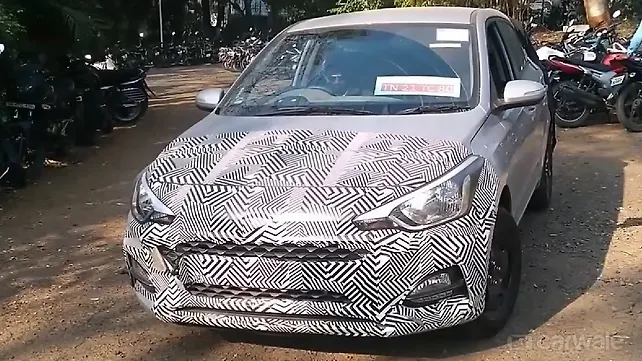 Hyundai Elite i20 facelift spotted on test once again Hyundai Elite i20 facelift spotted on test once again