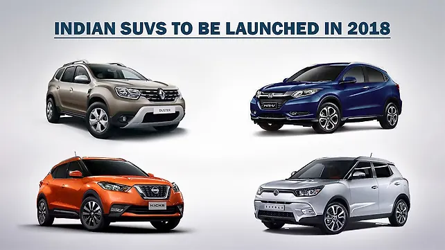 India-bound SUV launches for 2018 India-bound SUV launches for 2018
