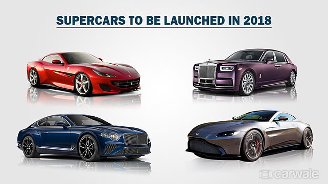 Supercars to be launched in 2018