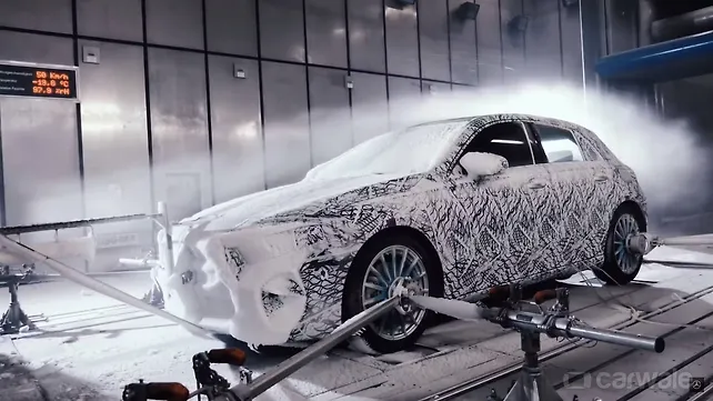 Mercedes-Benz teases the new-gen A-Class undergoing winter testing Mercedes-Benz teases the new-gen A-Class undergoing winter testing