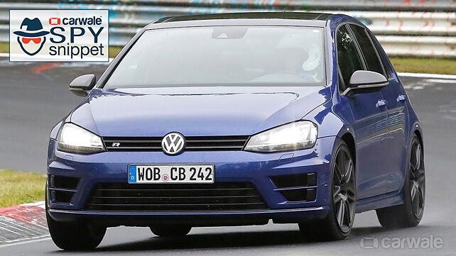 Volkswagen Golf R420 spotted burning rubber at Nurburgring