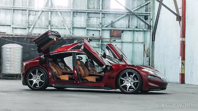 Fisker EMotion EV gears up for 2018 CES with new body paint Fisker EMotion EV gears up for 2018 CES with new body paint