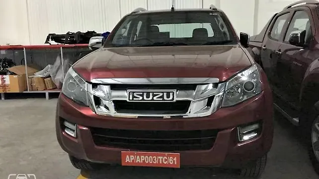 2018 Isuzu D-Max V-Cross spotted 2018 Isuzu D-Max V-Cross spotted