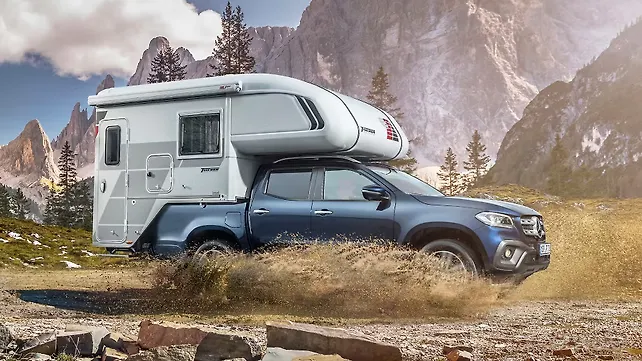 Mercedes-Benz X-Class goes camping Mercedes-Benz X-Class goes camping