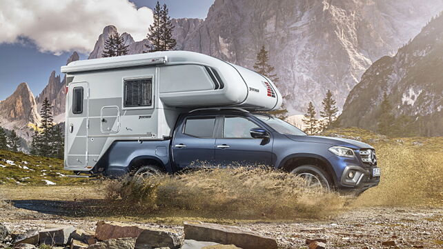 Mercedes-Benz X-Class goes camping