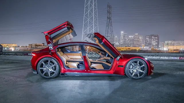 Fisker EMotion arrives at CES before it goes on sale in 2019