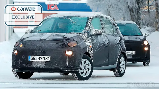Exclusive: Hyundai Santro successor spotted again Exclusive: Hyundai Santro successor spotted again