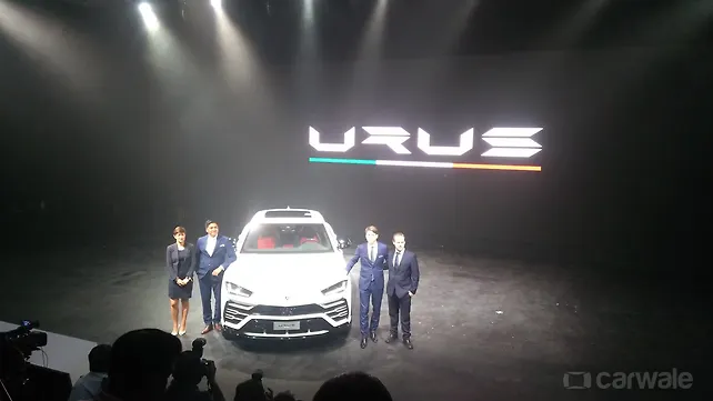 Lamborghini Urus launched in India for Rs 3 crores Lamborghini Urus launched in India for Rs 3 crores