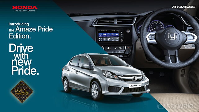 Top five features of the Honda Amaze Pride edition