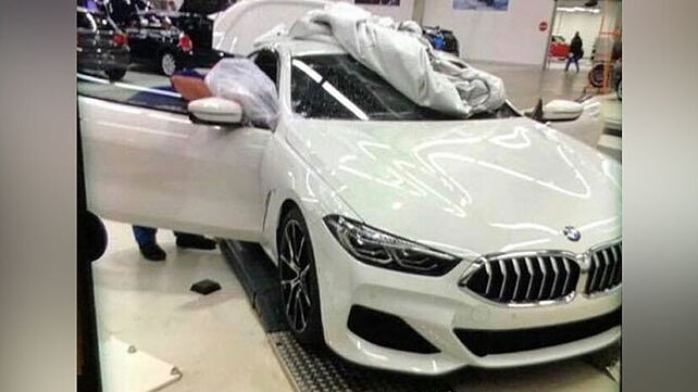 Upcoming BMW 8 Series Coupe spotted in production form