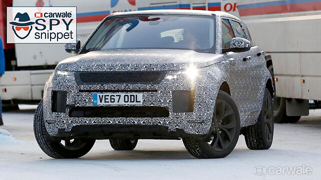 Next generation Range Rover Evoque spotted testing