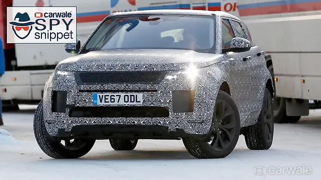 Next generation Range Rover Evoque spotted testing Next generation Range Rover Evoque spotted testing