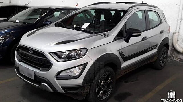 Brazilian-spec Ford EcoSport Storm images leaked