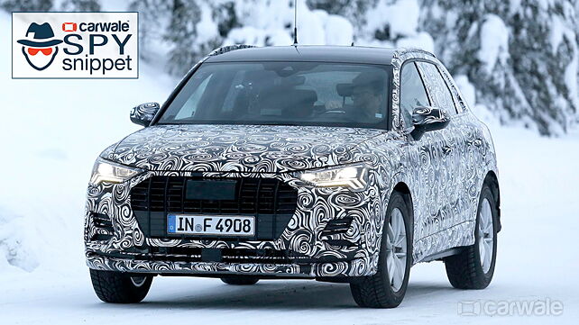 Next Audi Q3 spied winter testing