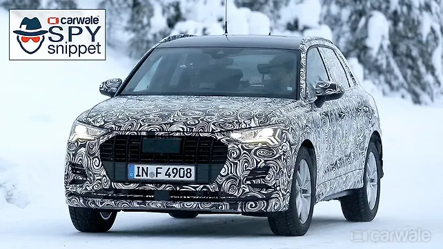 Next Audi Q3 spied winter testing Next Audi Q3 spied winter testing