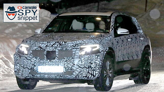 Mercedes-Benz EQC spied wearing production body for the first time