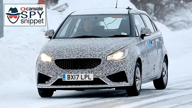 MG3 facelift test vehicle hints at a car that will come to India MG3 facelift test vehicle hints at a car that will come to India