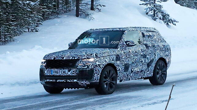 Two-door Range Rover spotted testing