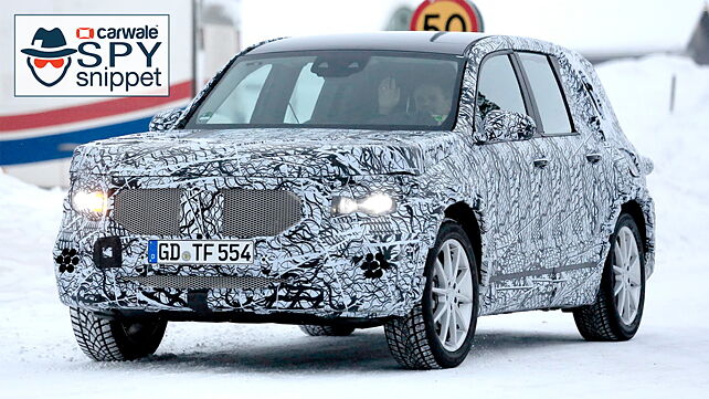 Mercedes GLB prototype spotted testing
