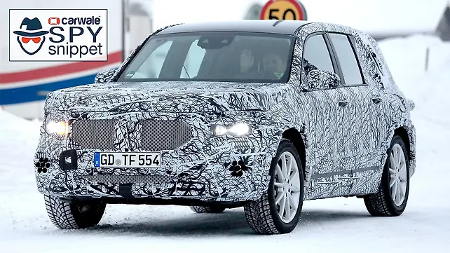 Mercedes GLB prototype spotted testing Mercedes GLB prototype spotted testing