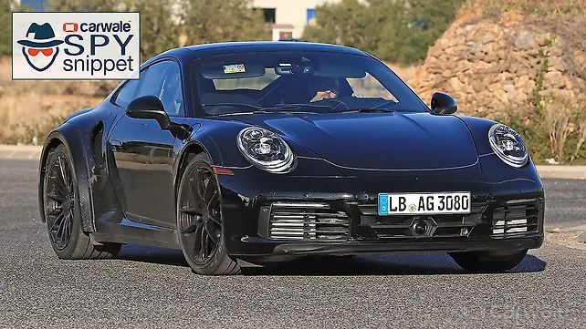 New-gen Porsche 911 Turbo caught testing for the first time New-gen Porsche 911 Turbo caught testing for the first time
