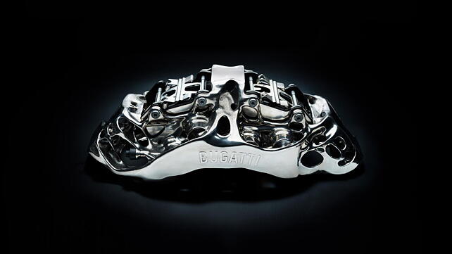 Bugatti performance upgrade – 3D printed Titanium callipers