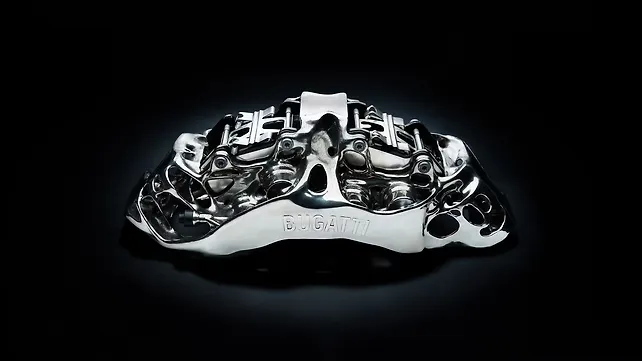 Bugatti performance upgrade – 3D printed Titanium callipers Bugatti performance upgrade – 3D printed Titanium callipers