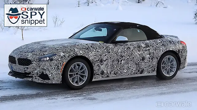 New BMW Z4 spied using snow as camouflage during winter testing New BMW Z4 spied using snow as camouflage during winter testing