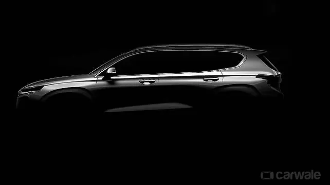 New-gen Hyundai Santa Fe teased ahead of Geneva debut New-gen Hyundai Santa Fe teased ahead of Geneva debut