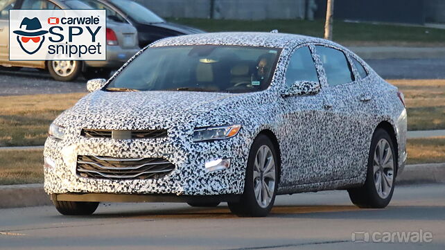 2019 Chevrolet Malibu shows off its new face