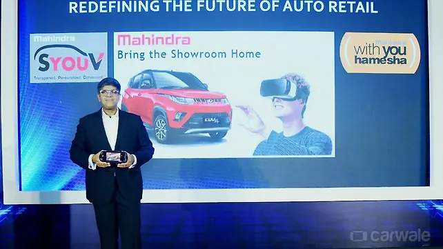 Mahindra unveils new Virtual Reality showroom Mahindra unveils new Virtual Reality showroom