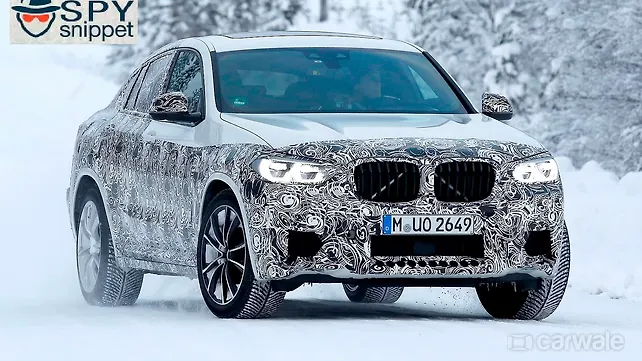 BMW X4 M sporty SUV spied on test BMW X4 M sporty SUV spied on test