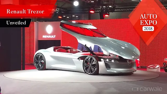 Renault unveils the Trezor electric sportscar concept Renault unveils the Trezor electric sportscar concept