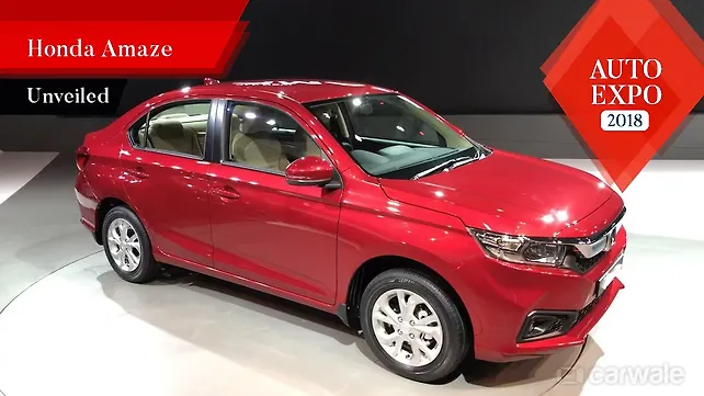 Honda India unveils 2018 Amaze, to launch three new models this financial year Honda India unveils 2018 Amaze, to launch three new models this financial year