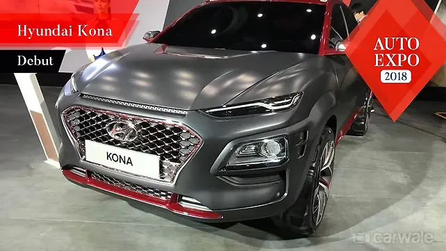 Hyundai Kona arrives in India for the first time at last Hyundai Kona arrives in India for the first time at last