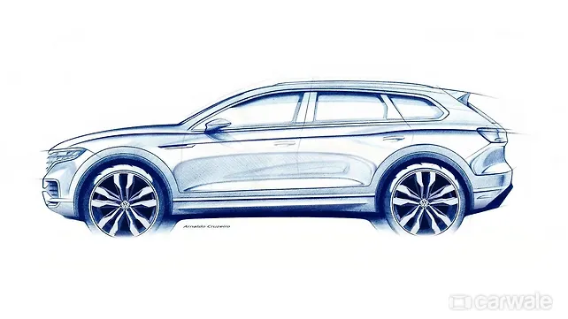 New-gen Volkswagen Touareg teased ahead of 23 March premiere New-gen Volkswagen Touareg teased ahead of 23 March premiere