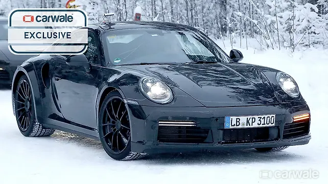 Porsche 911 Turbo spied testing again Porsche 911 Turbo spied testing again