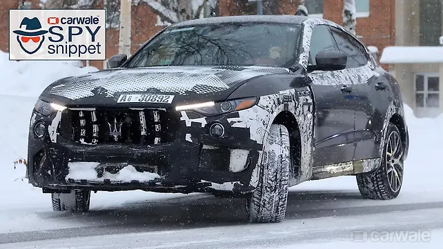 Maserati Levante GTS spied testing Maserati Levante GTS spied testing