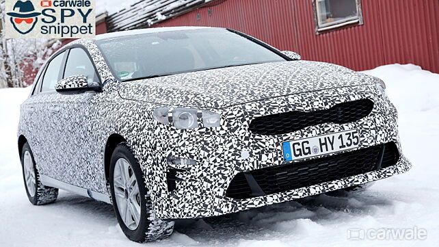 Kia Ceed spotted testing in Northern Europe