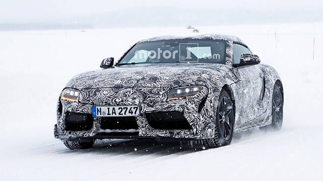 Toyota Supra sheds camouflage to reveal production body