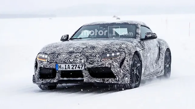 Toyota Supra sheds camouflage to reveal production body Toyota Supra sheds camouflage to reveal production body