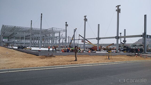 Kia conducts framework laying ceremony at India plant site