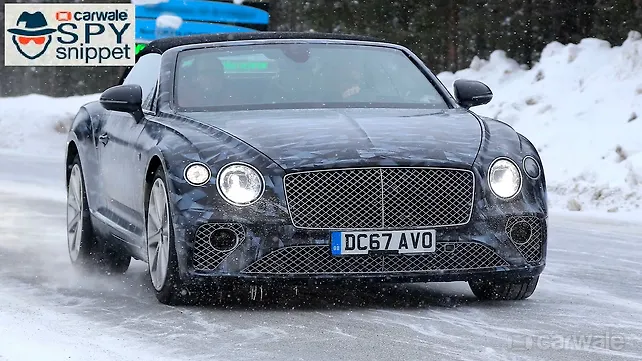 Bentley Continental GTC spotted again Bentley Continental GTC spotted again